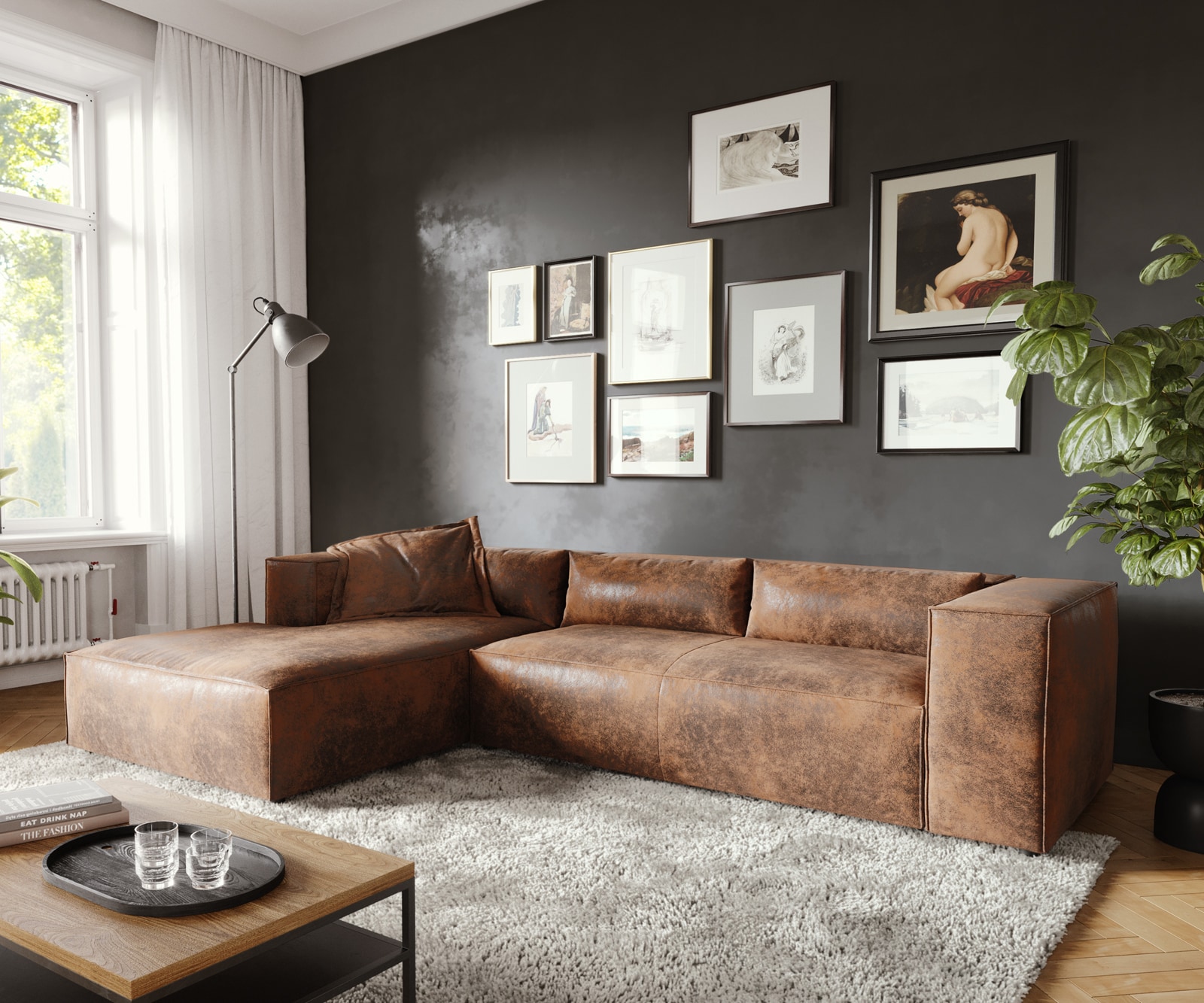 Eckcouch Brom mit Recamiere Polsterecke 4 Eckcouch Brom mit Recamiere Polsterecke 4