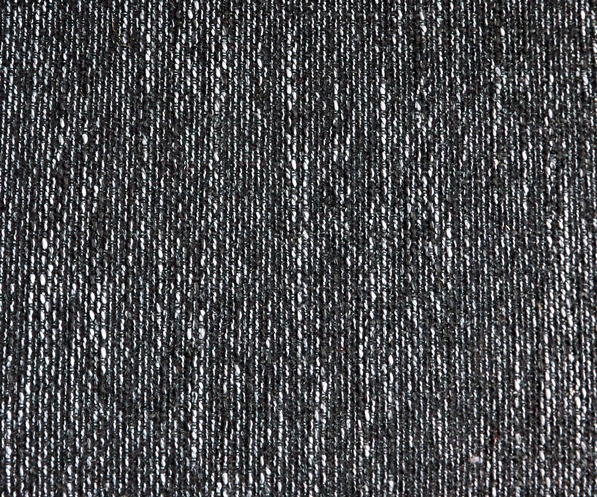 Canapé-panoramique Clovis XXL modulable noir avec tabouret et accoudoirs poufs droite 2