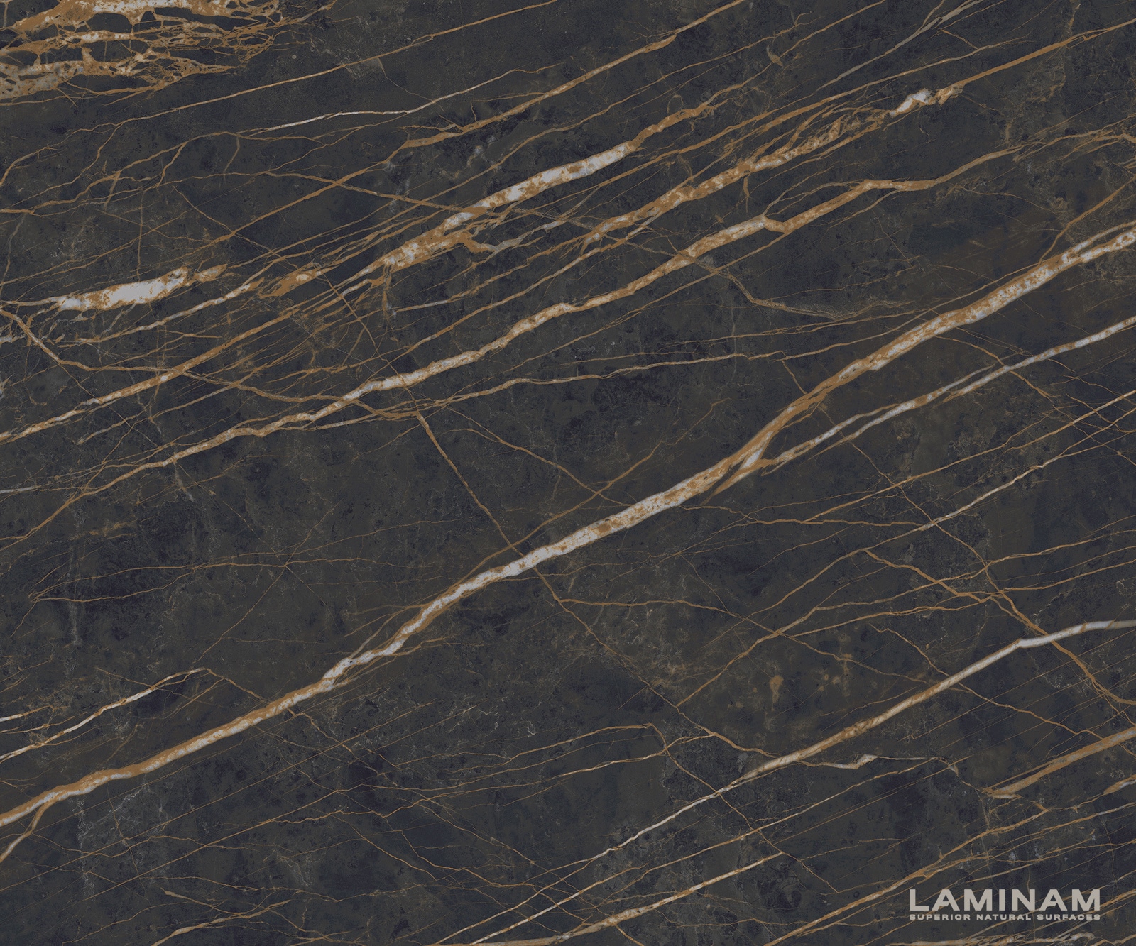 Table basse Edge rond 90x90 cm céramique Laminam® Noir Desir brun Sarity métal noir 3