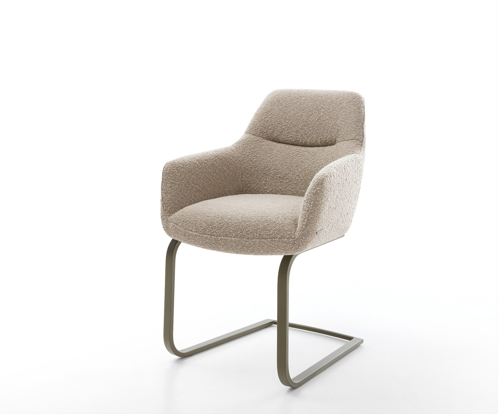 Cantilever Pejo-Flex bouclé boue pied cantilever plat aspect titane ressorts ensachés
