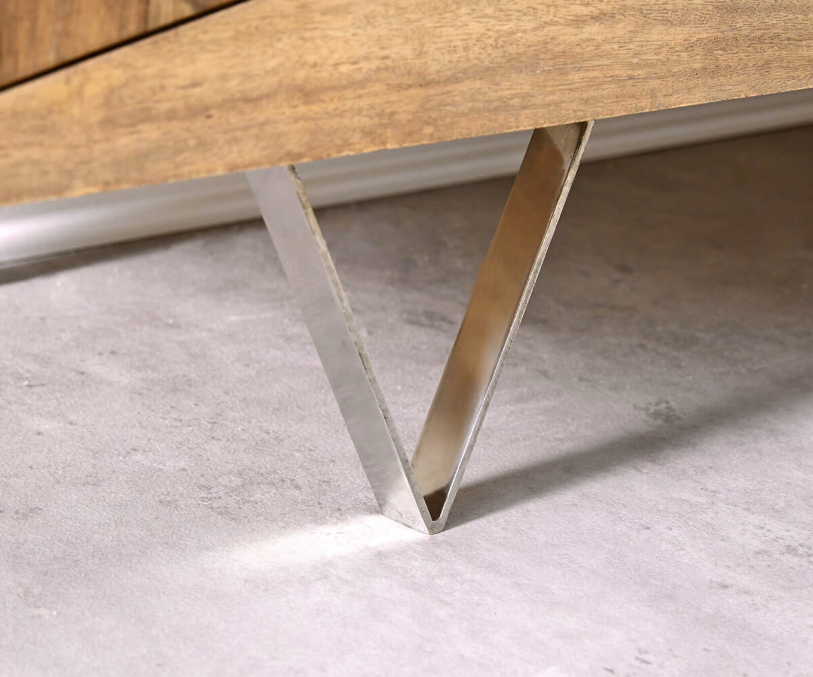 Meubles-TV-Designer  Wyatt 175 cm sheesham nature 1 volet 1