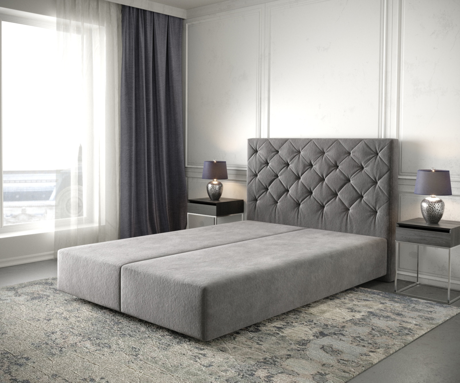 Cadre-de-Sommier Dream-Great sans matelas ni surmatelas Cadre de lit 1 Cadre-de-Sommier Dream-Great sans matelas ni surmatelas Cadre de lit 1