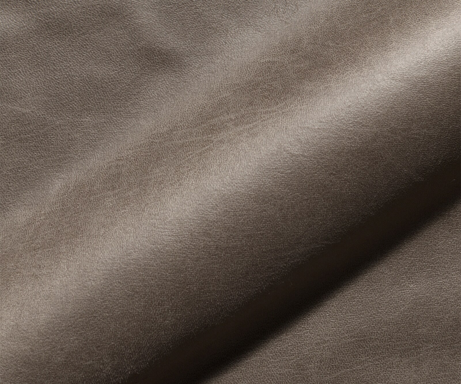 Banc-de-salle-à-manger Taya-Flex 285x190 cm microfibre taupe vintage pied croisé angulaire acier inoxydable ressort ensaché à droite 3