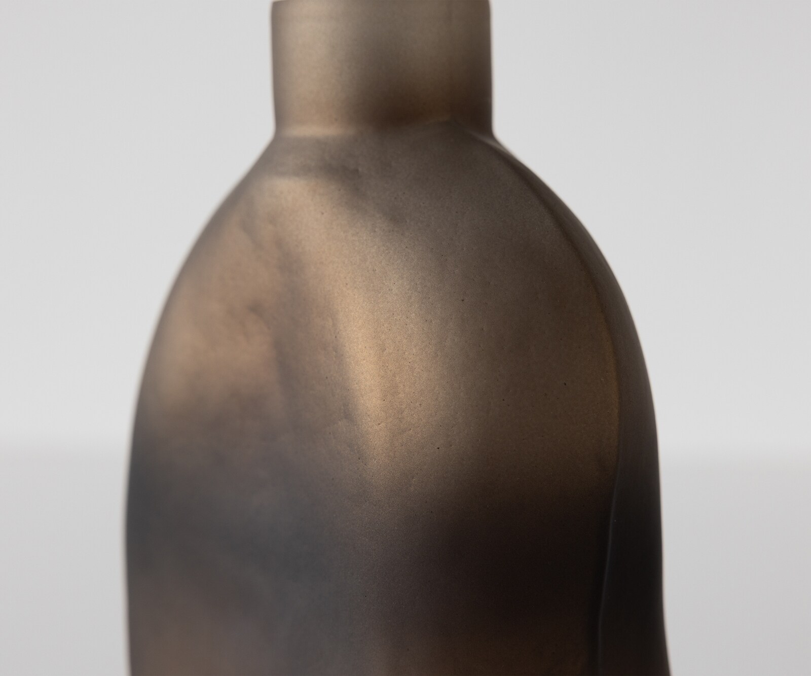 Vase Mireva l15 x P9 x H27 cm Verre Aurum Soufflé à la bouche 5