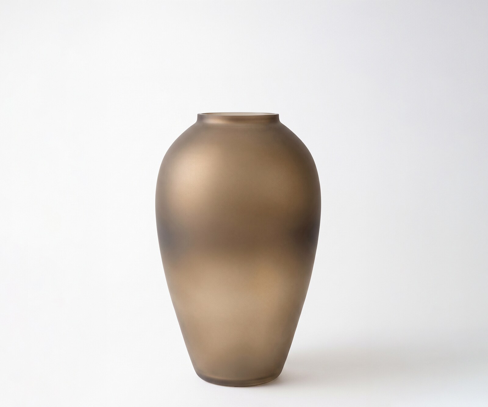 Vase Rondia l21 x P21 x H35 cm Verre Aurum Soufflé à la bouche