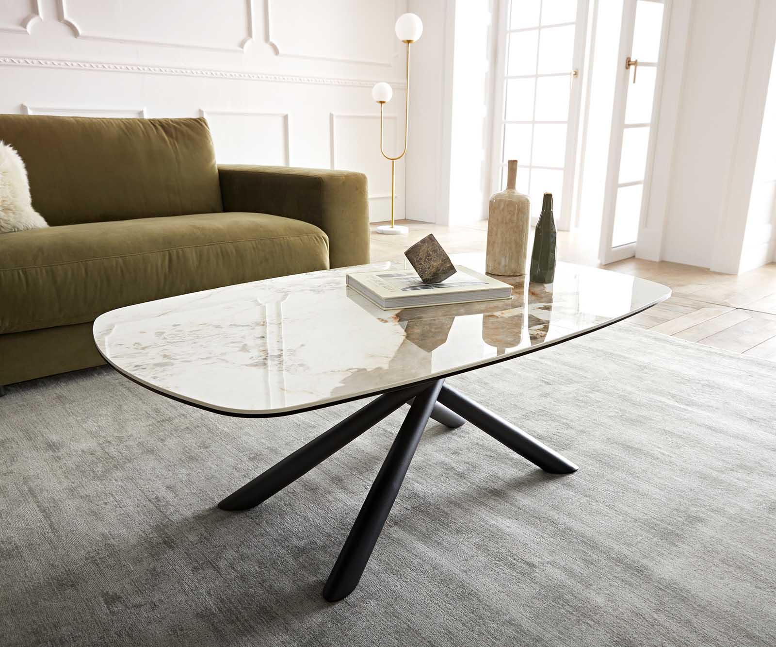 Table basse Sarita 120x70 cm Céramique  Table basse Sarita 120x70 cm Céramique