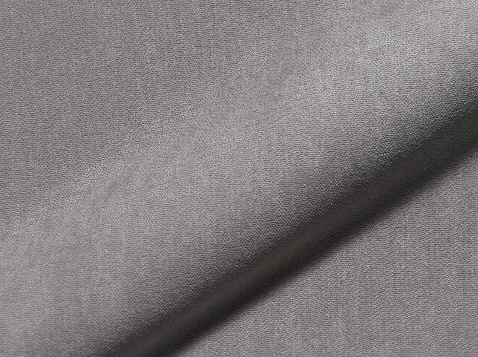 Canapé Roya 320x140 cm microfibre gris 2