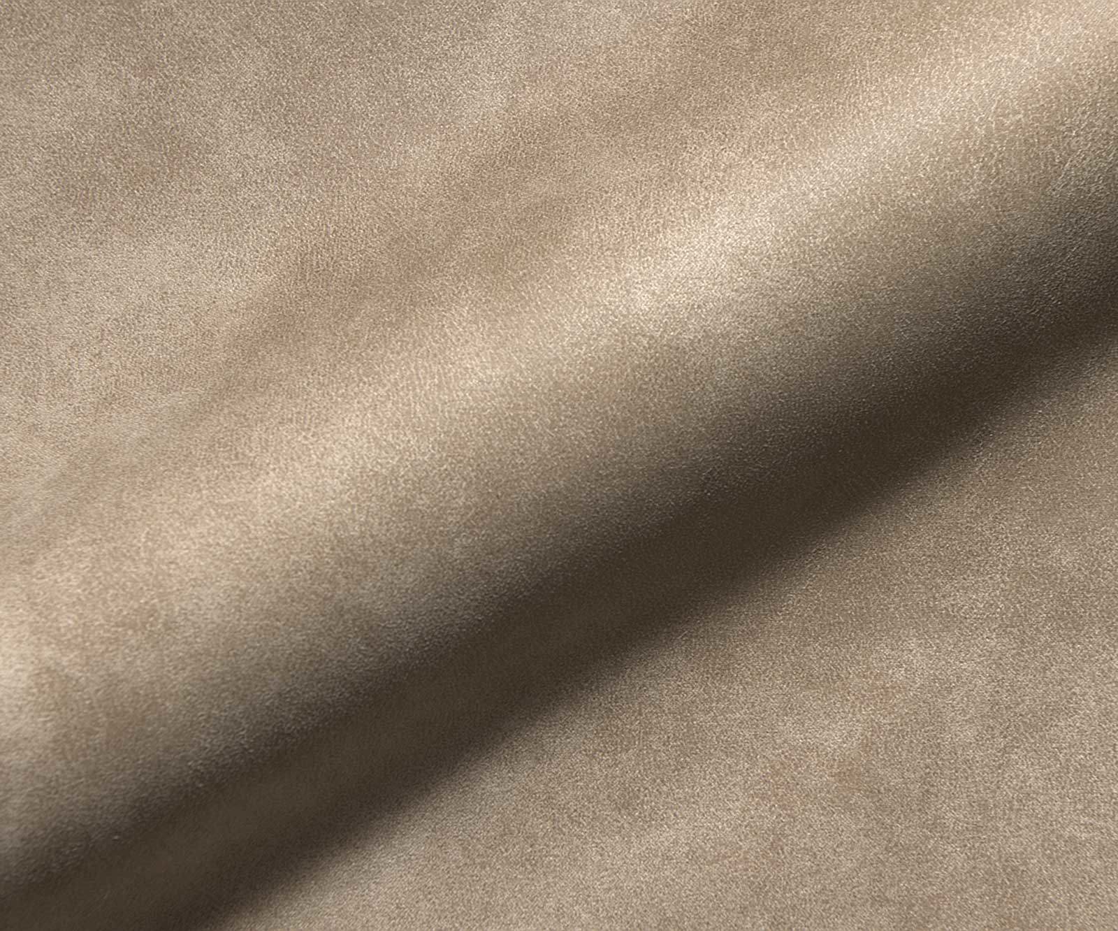 Chaise-de-salle-à-manger Gaio-Flex microvelours beige vintage pied croisé conique acier inoxydable brossé 2 Chaise-de-salle-à-manger Gaio-Flex microvelours beige vintage pied croisé conique acier inoxydable brossé 2