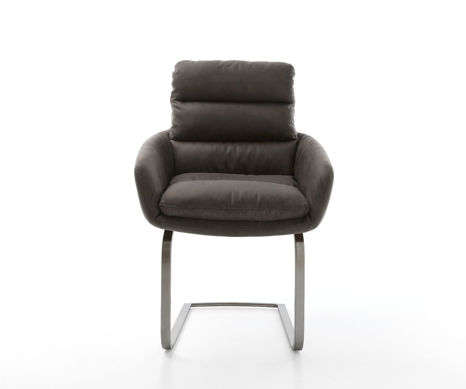 Cantilever Abelia-Flex mit Armlehnen microvelours anthracite vintage pied cantilever plat grafiete 1 Cantilever Abelia-Flex mit Armlehnen microvelours anthracite vintage pied cantilever plat grafiete 1