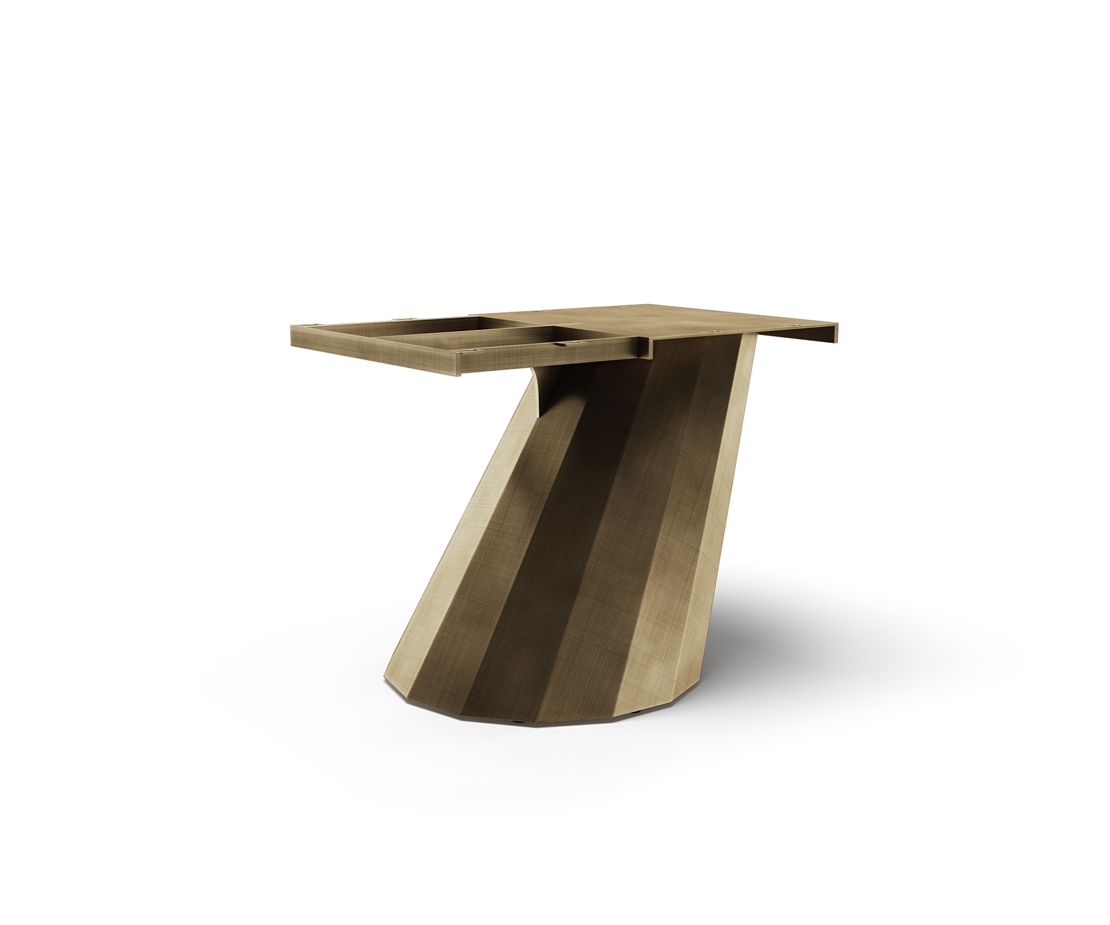 Piètement de table Parabel Metallic Doré 1