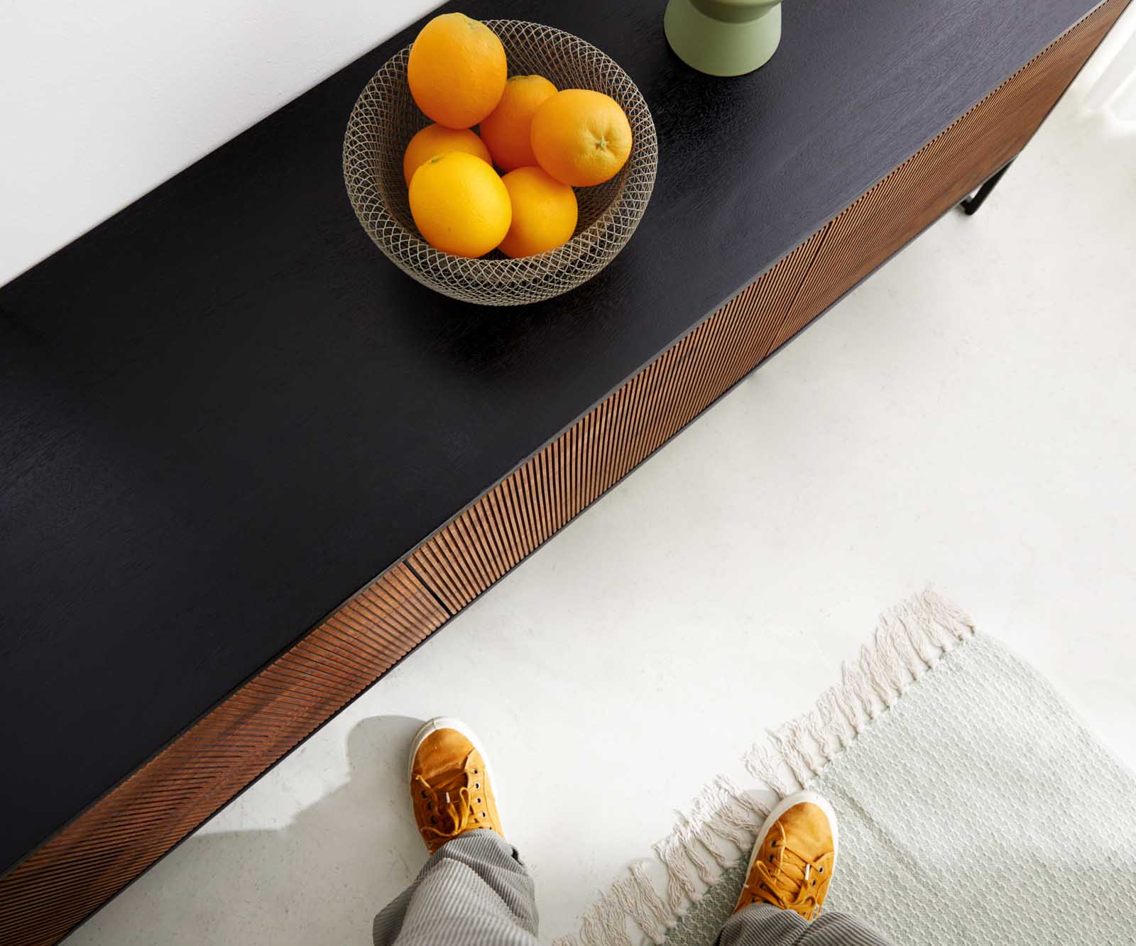 Meuble-TV Vaag 200 cm sheesham naturel manguier noir 4 portes 6 Meuble-TV Vaag 200 cm sheesham naturel manguier noir 4 portes 6