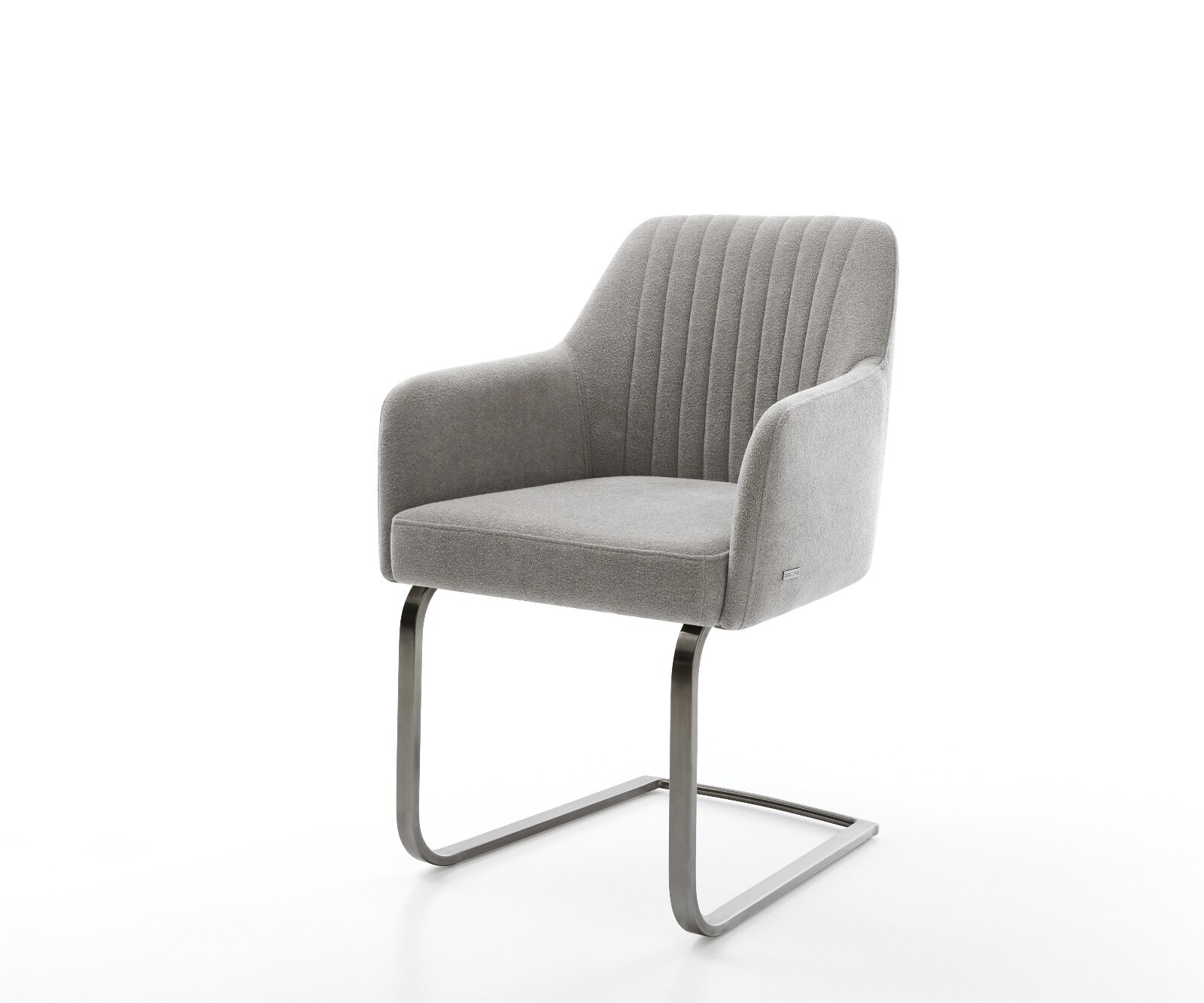 Cantilever Greg-Flex tissu structuré doux gris pied cantilever plat grafiete resorts ensachés 1