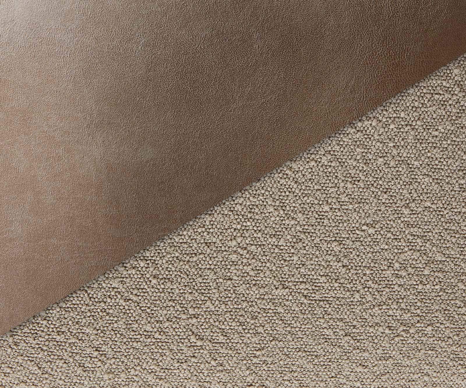 Chaise-de-salle-à-manger Clea-Flex tissu mixte couleur boue pied trapèze acier inoxydable brossé 2 Chaise-de-salle-à-manger Clea-Flex tissu mixte couleur boue pied trapèze acier inoxydable brossé 2