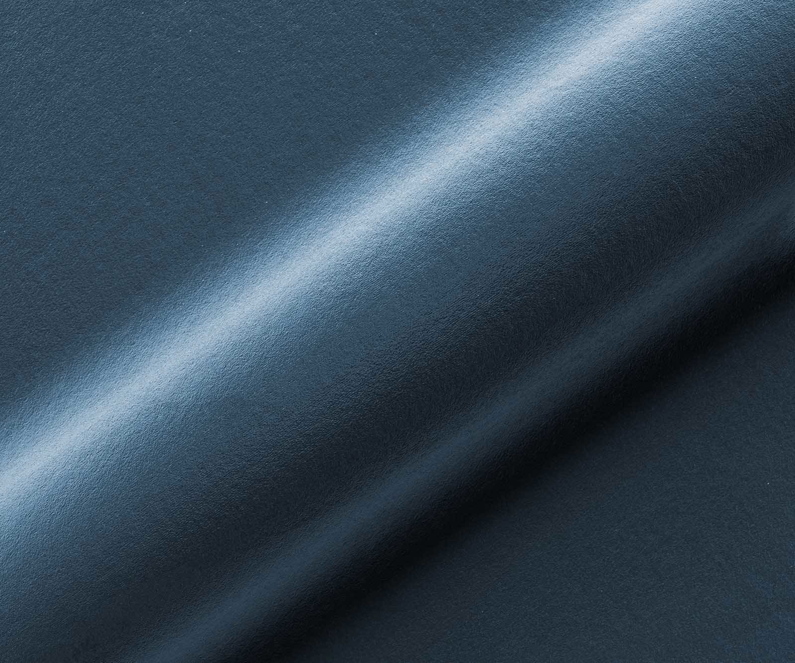 Chaise-de-bar Luiga-Flex velours bleu cadre de patins métal 5