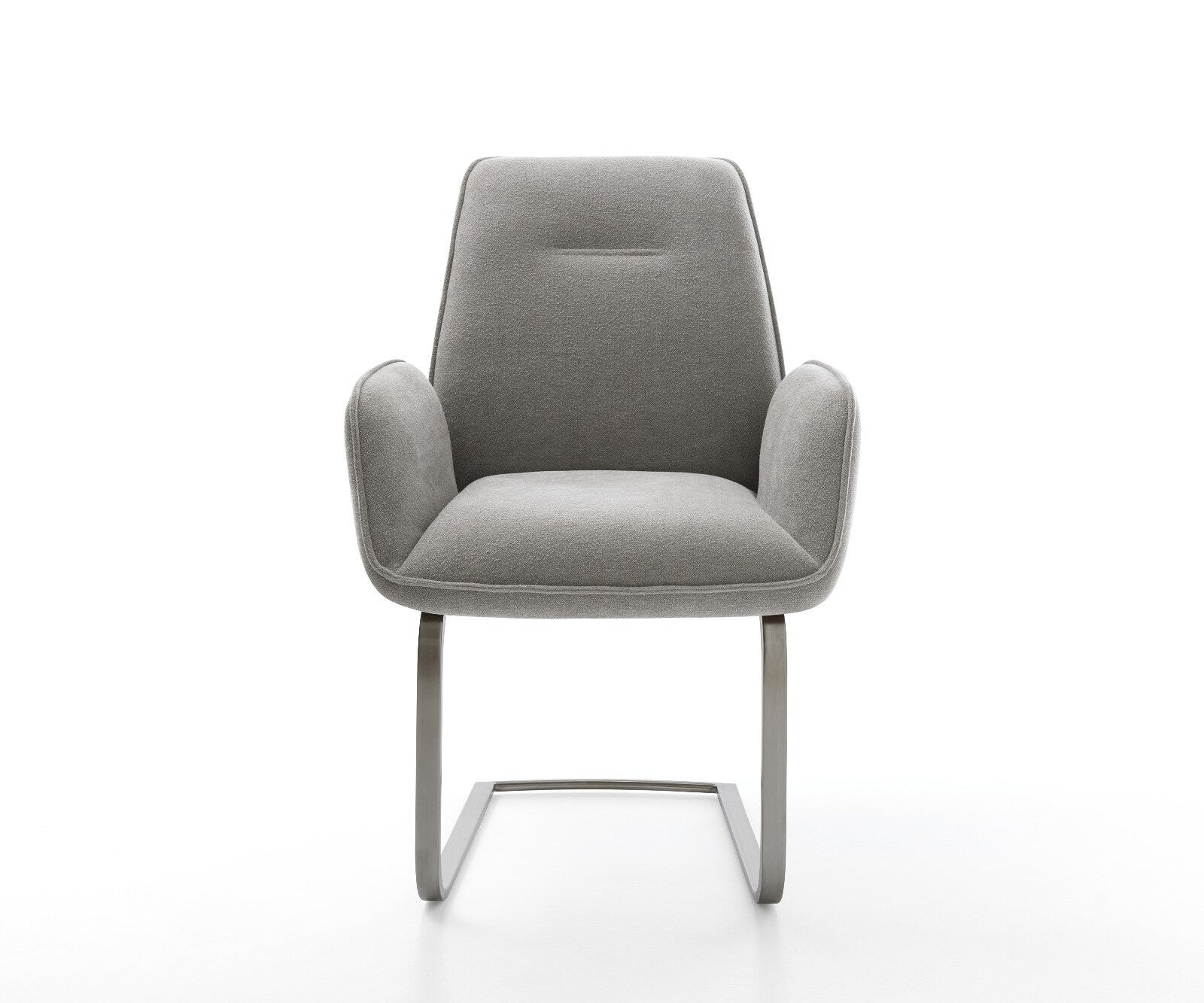 Cantilever Zoa-Flex tissu structuré doux gris pied cantilever plat grafiete resorts ensachés 2