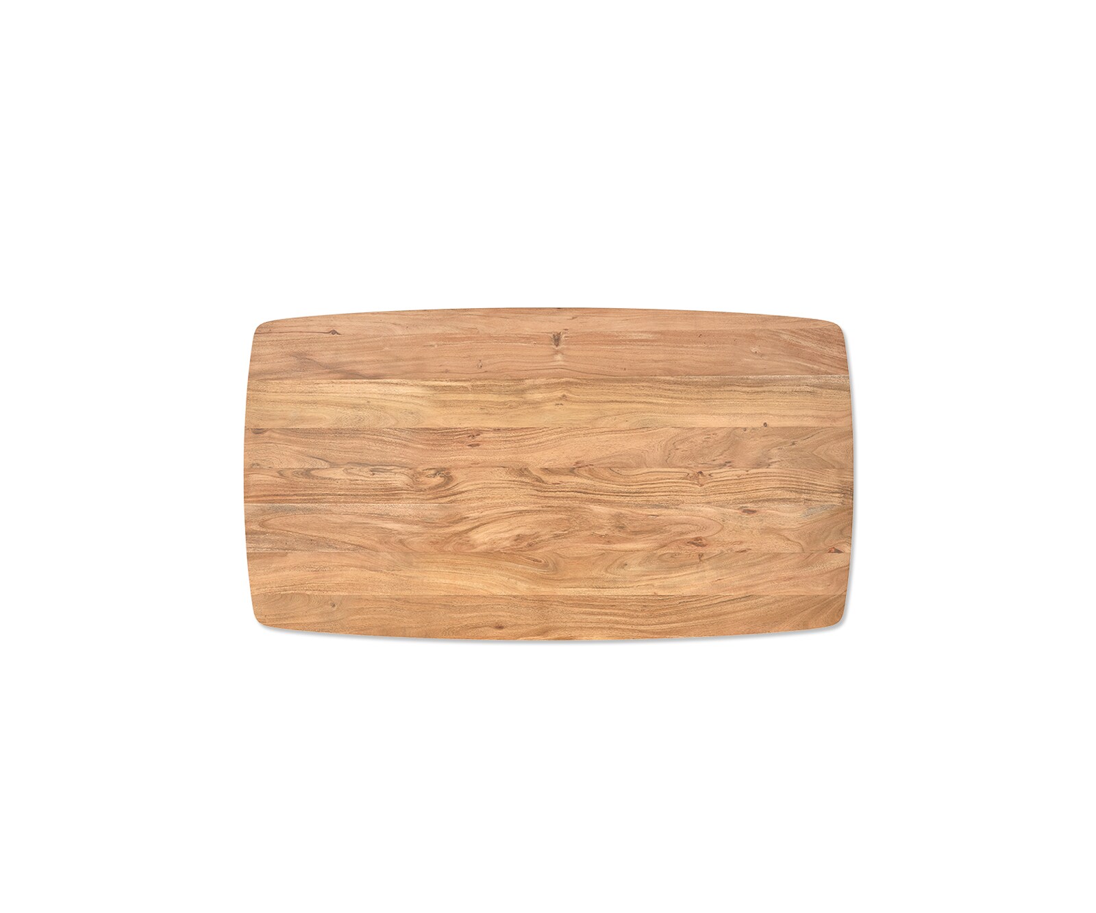 Plateau de table à manger Edge Boot 180x90cm acacia naturel Bord suisse 1