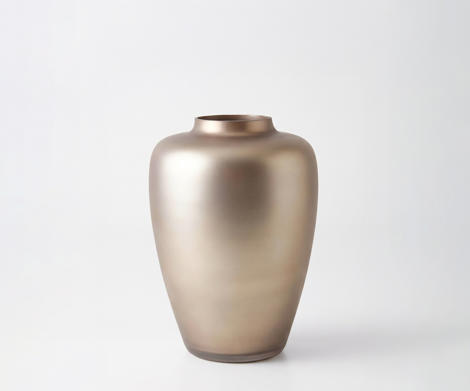 Vase Somera l22 x P22 x H32 cm Verre Opal Soufflé à la bouche