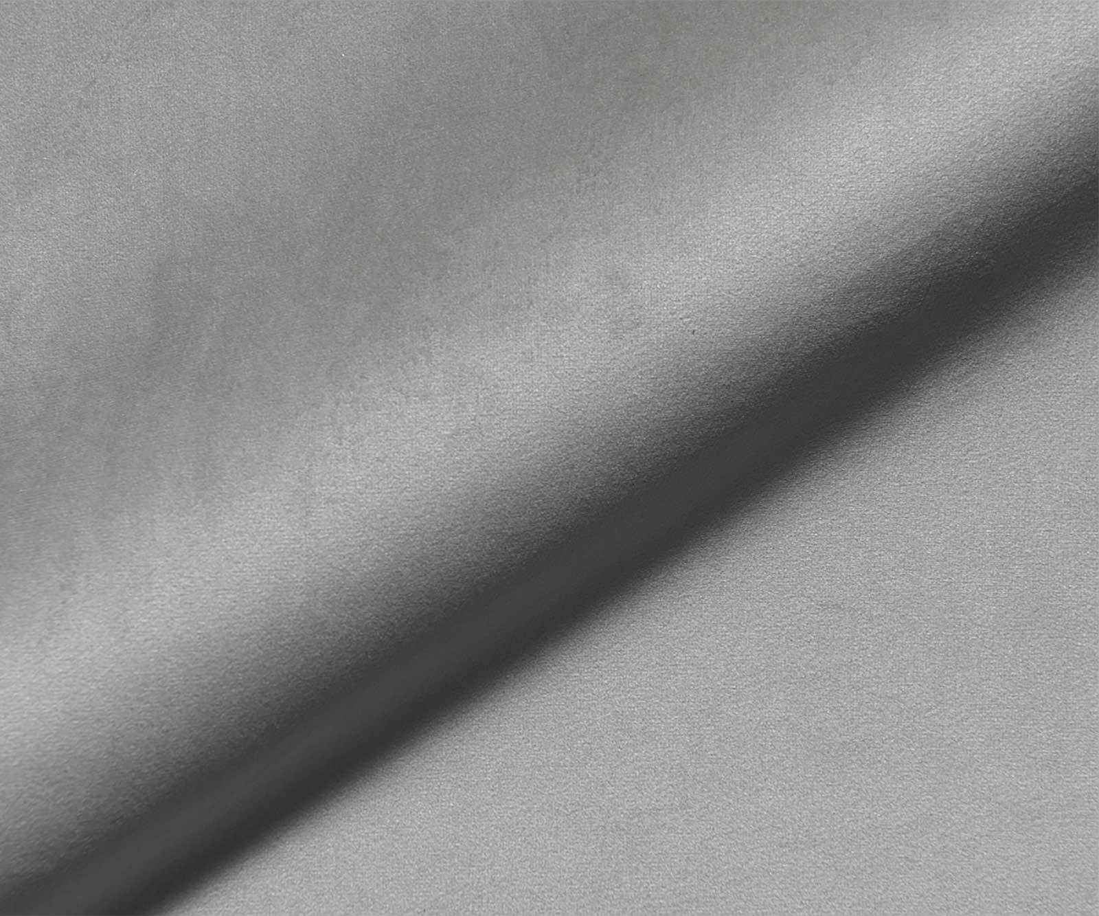 Cantilever Zoa-Flex velours gris pied cantilever rond noir ressorts ensachés 3