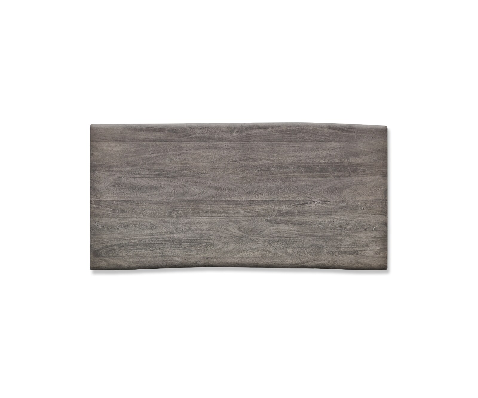 Table à manger Edge 200x100 XL Acacia Platine Spider Acier plat Noir Live-Edge 3