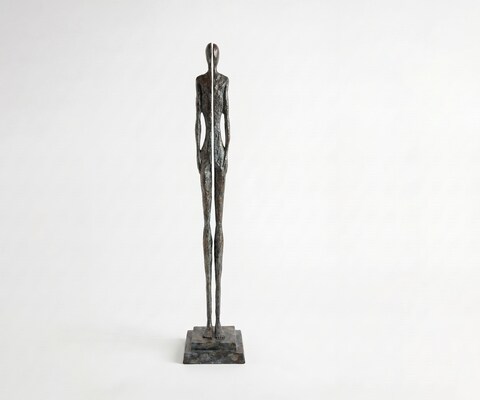 Figurine Divora l25 x P24 x H126 cm Aluminium Umbra Antica Faite main