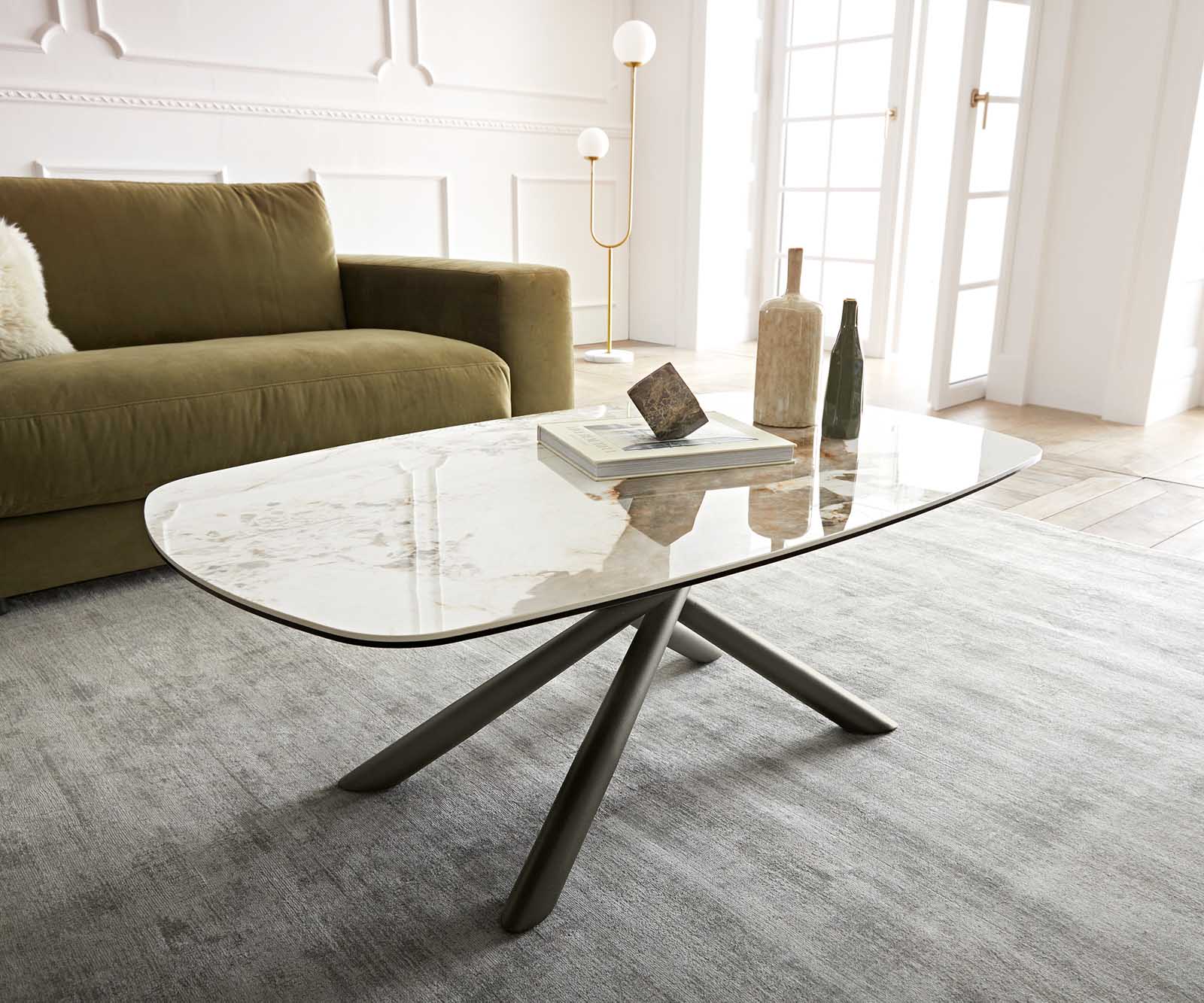 Table basse Sarita 120x70 cm Céramique  1 Table basse Sarita 120x70 cm Céramique  1