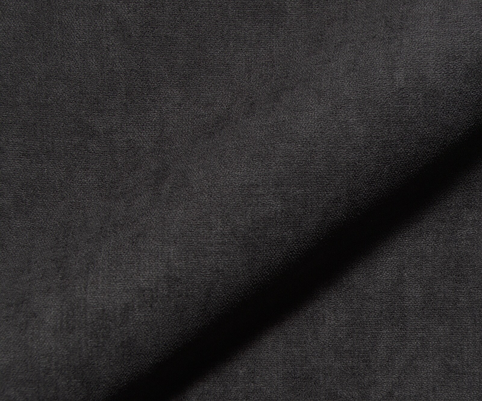 Grand canapé d’angle Lanzo 300x210 cm microfibre noir méridienne réversible avec pouf 2