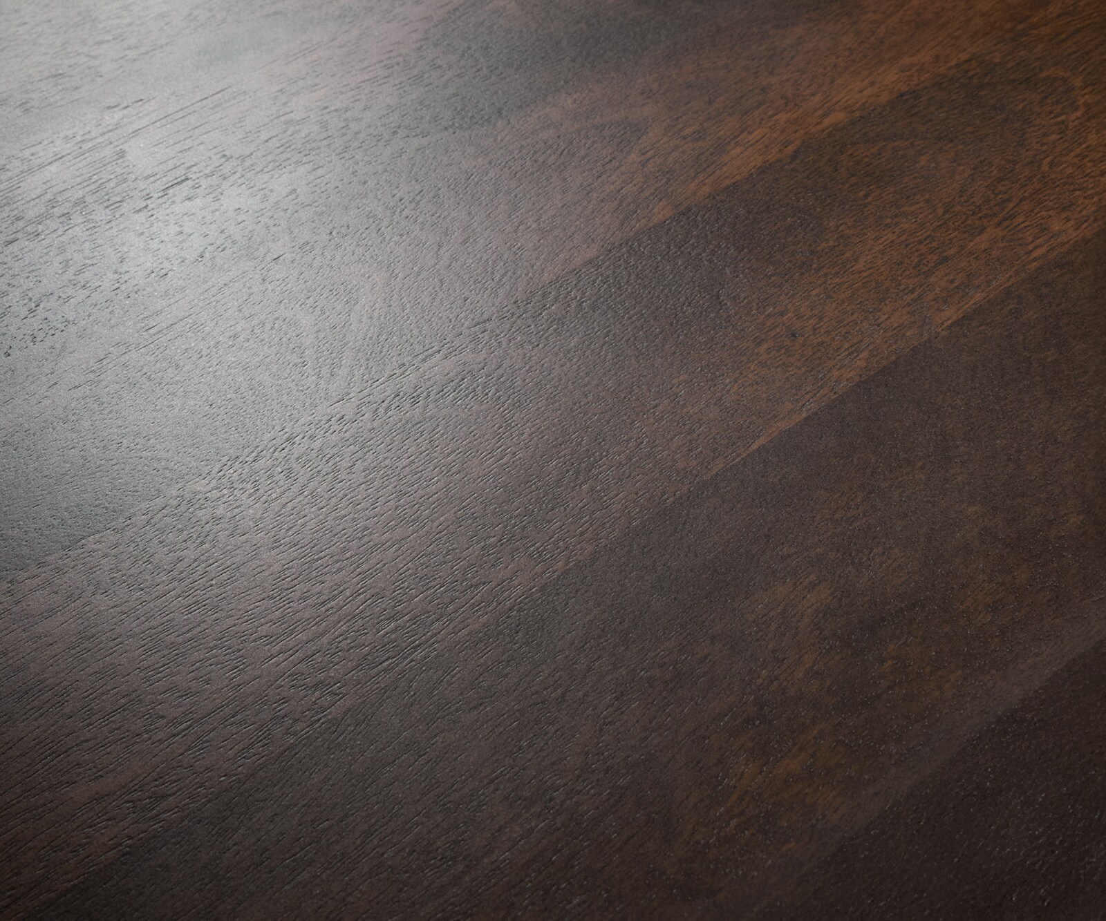 Meuble-TV Follia 200 cm brun manguier 4 portes Pieds angulaires en acier inoxydable brossé 2