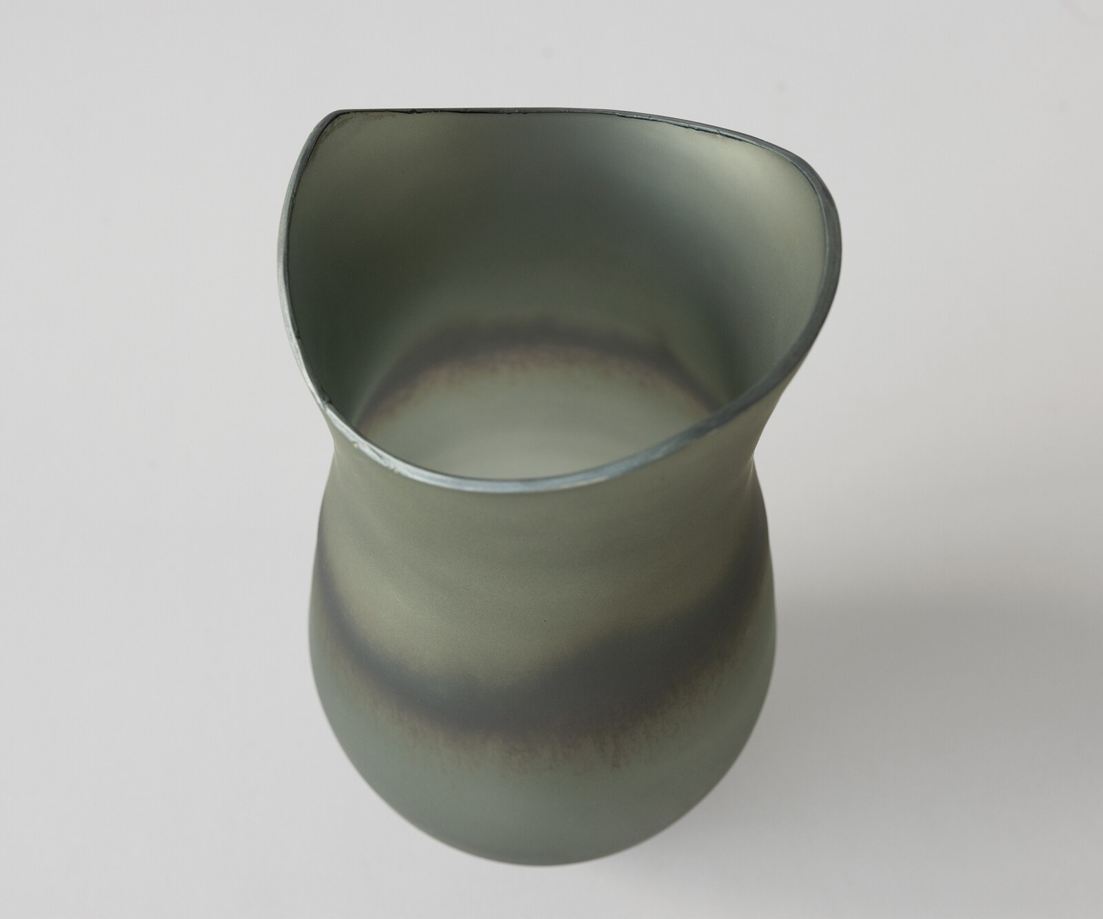 Vase Sinuo l16 x P16 x H30 cm Verre Aurora Soufflé à la bouche 4