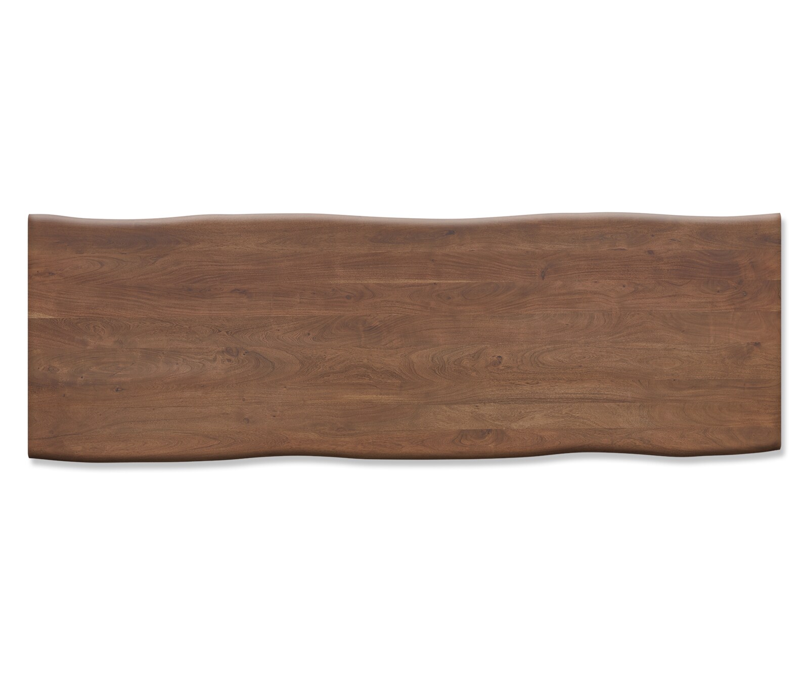 Table-à-manger Edge 300x100 acacia marron métal incliné Live-Edge 3