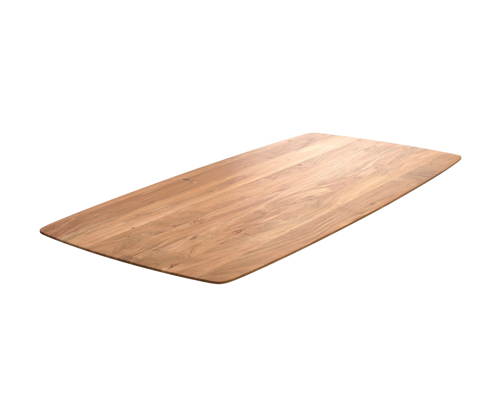 Plateau de table à manger Edge Boot 200x100cm acacia naturel Bord suisse