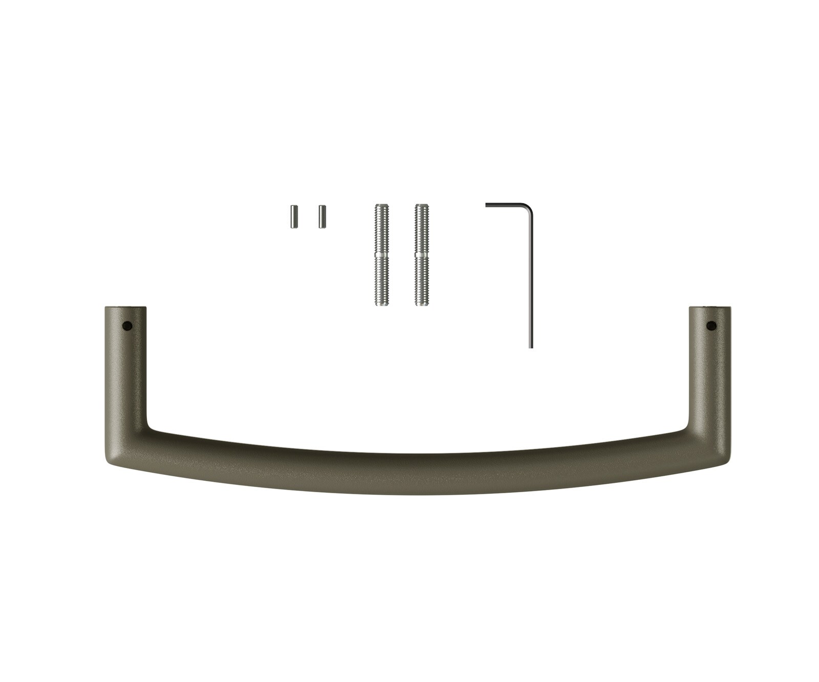 Poignée-de-chaise de bar Flex-Flach métal laqué effet titane 1 Poignée-de-chaise de bar Flex-Flach métal laqué effet titane 1