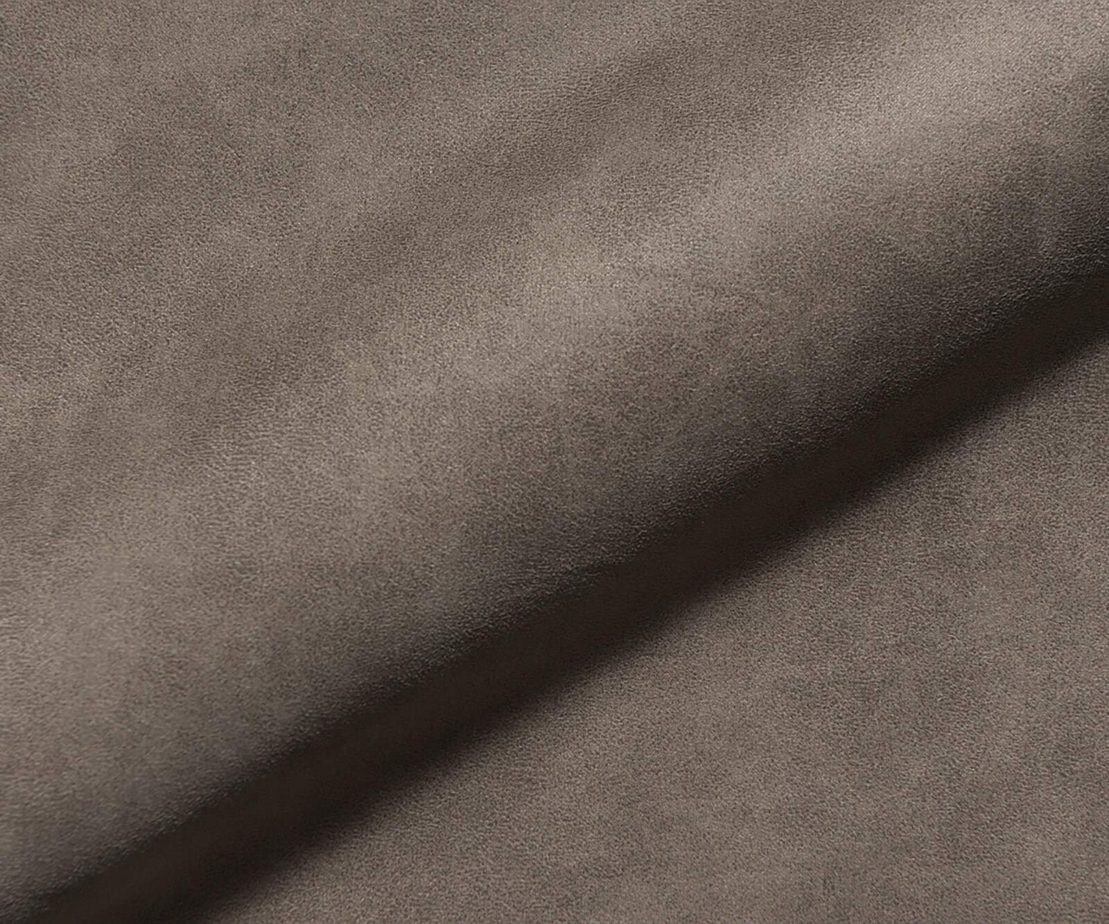 Cantilever Yago-Flex avec accoudoirs microvelours taupe vintage pied cantilever rond acier inoxydable brossé ressorts ensachés 3