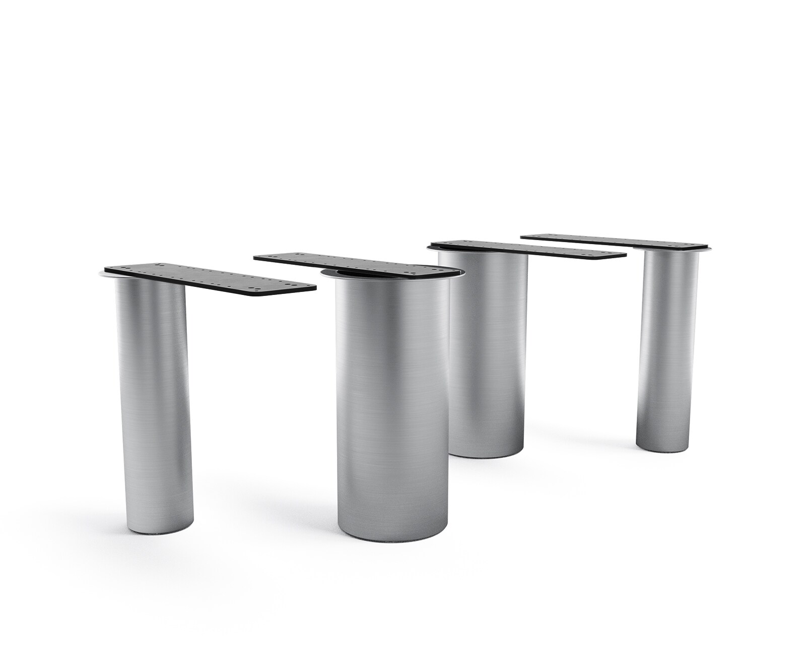 Piètement de table Edge Pilier pour plateaux de table à partir de 200 cm 3