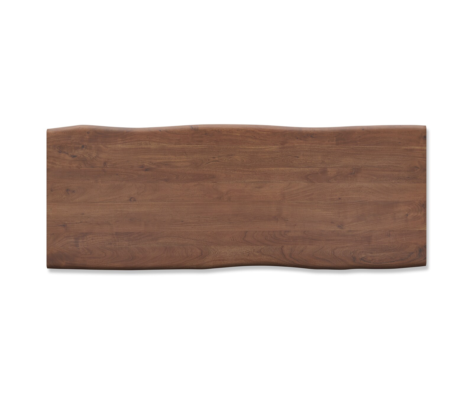 Plateau-de-table-à-manger Edge 260x100cm XL acacia marron Live-Edge 1