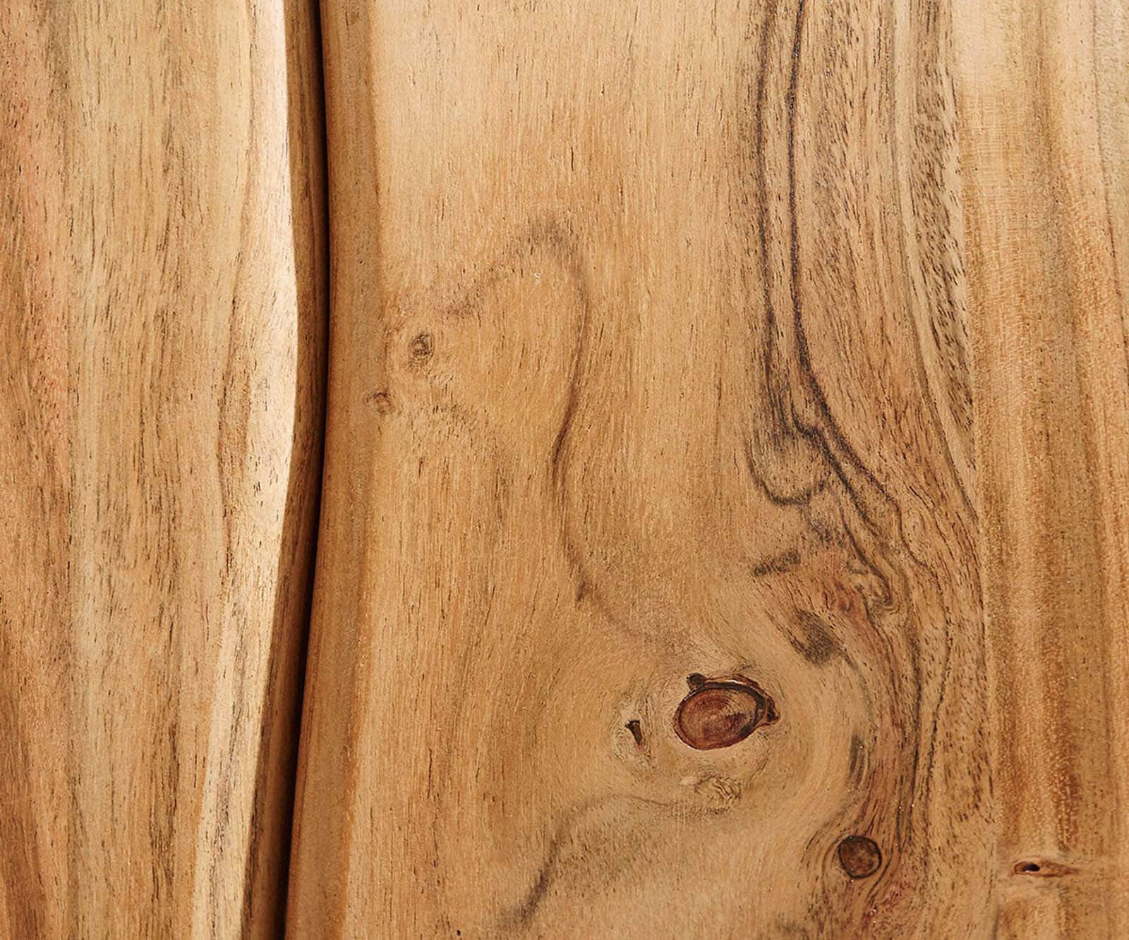 Commode Live-Edge 147 cm acacia nature 3 tiroirs 2 portes 6 Commode Live-Edge 147 cm acacia nature 3 tiroirs 2 portes 6