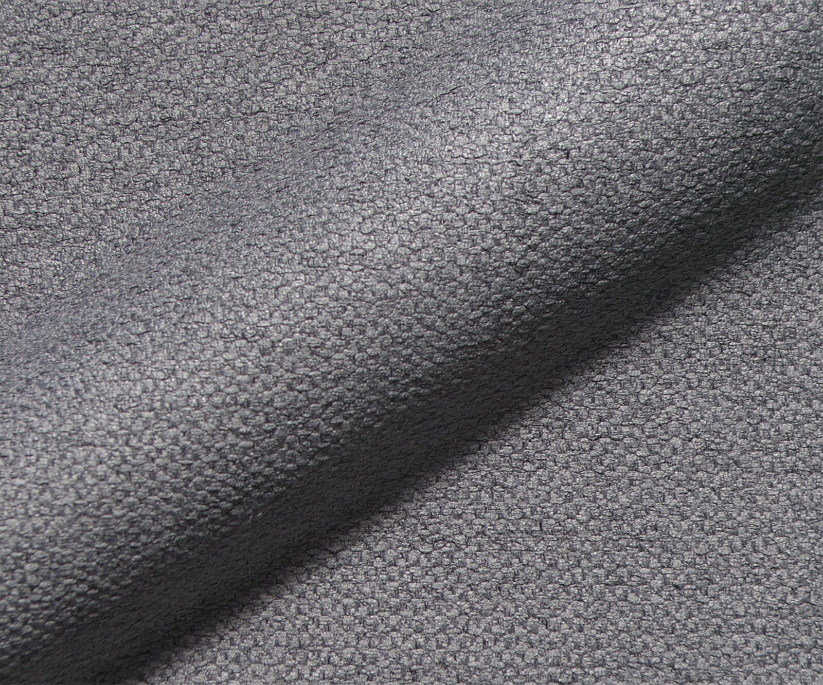Cantilever Keila-Flex avec accoudoirs tissu texturé gris clair pied cantilever plat noir 3