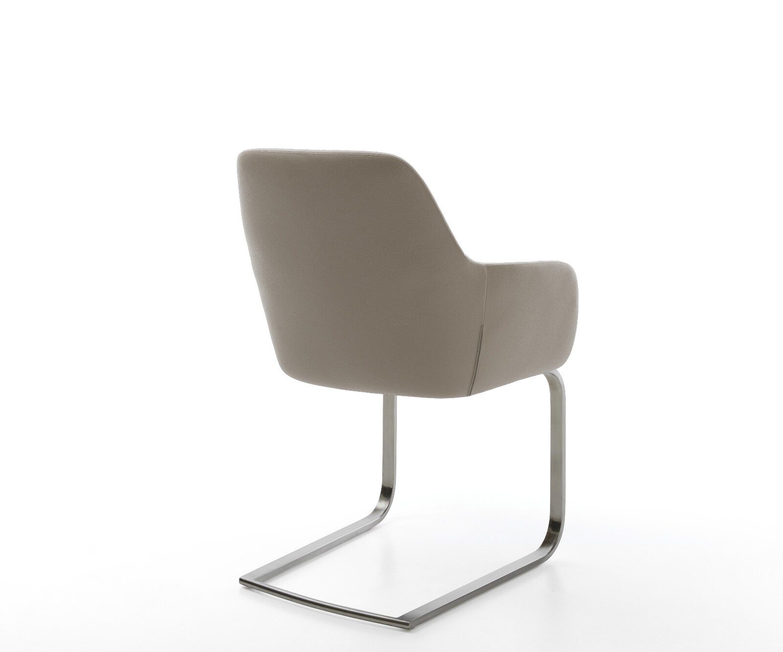 Cantilever Pejo-Flex cuir de vache couleur boue pied cantilever plat grafiete ressorts ensachés 5