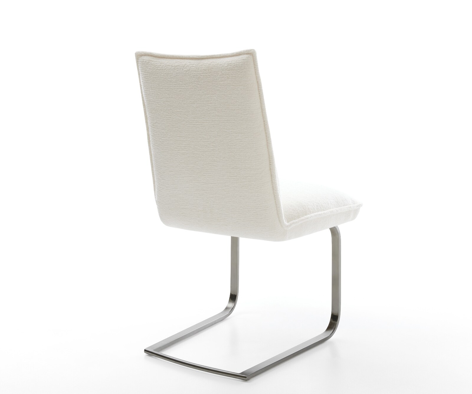 Cantilever Lelio-Flex bouclé doux beige pied cantilever plat grafiete resorts ensachés 5