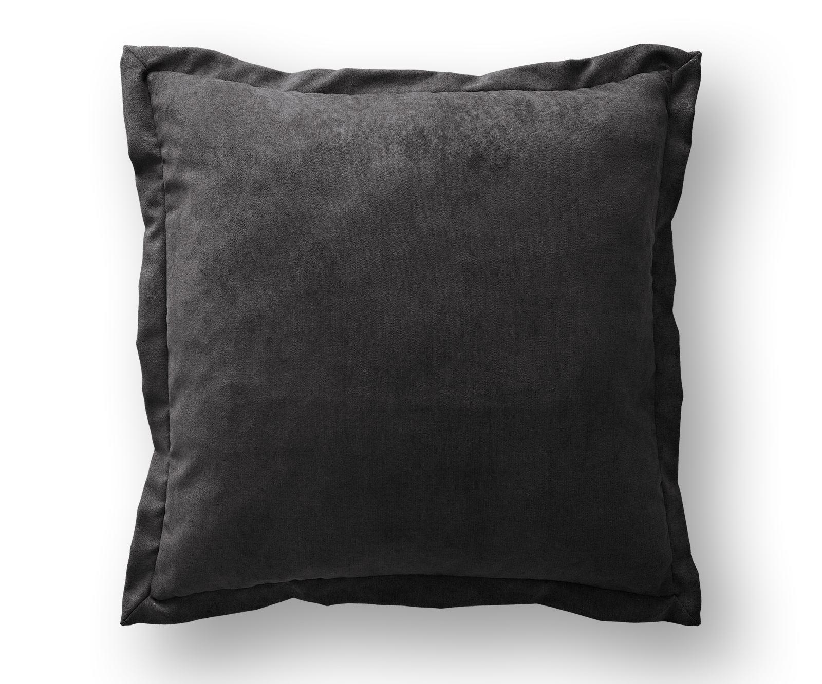 Sirpio Coussin à jeter 85x85 Microfibre Noir 2