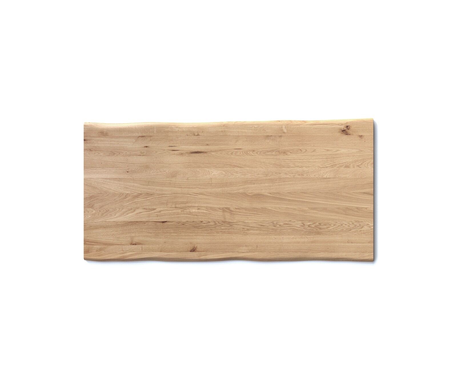 Plateau-de-table-à-manger Edge  200x100x2,5-3 chêne nature Live-Edge 1