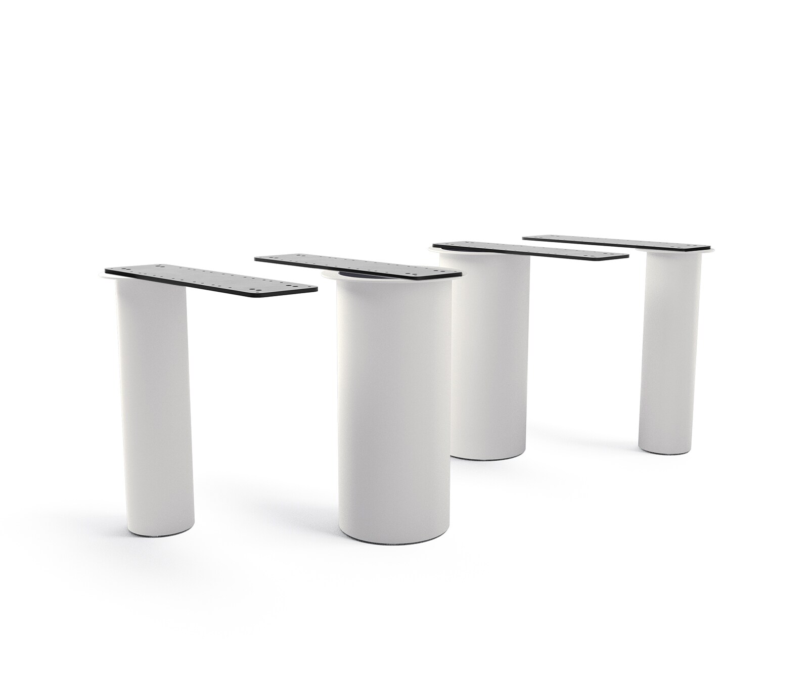Piètement de table Edge Pilier pour plateaux de table à partir de 200 cm 2