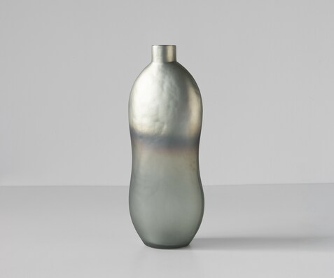Vase Mireva l18 x P11 x H41 cm Verre Aurora Soufflé à la bouche