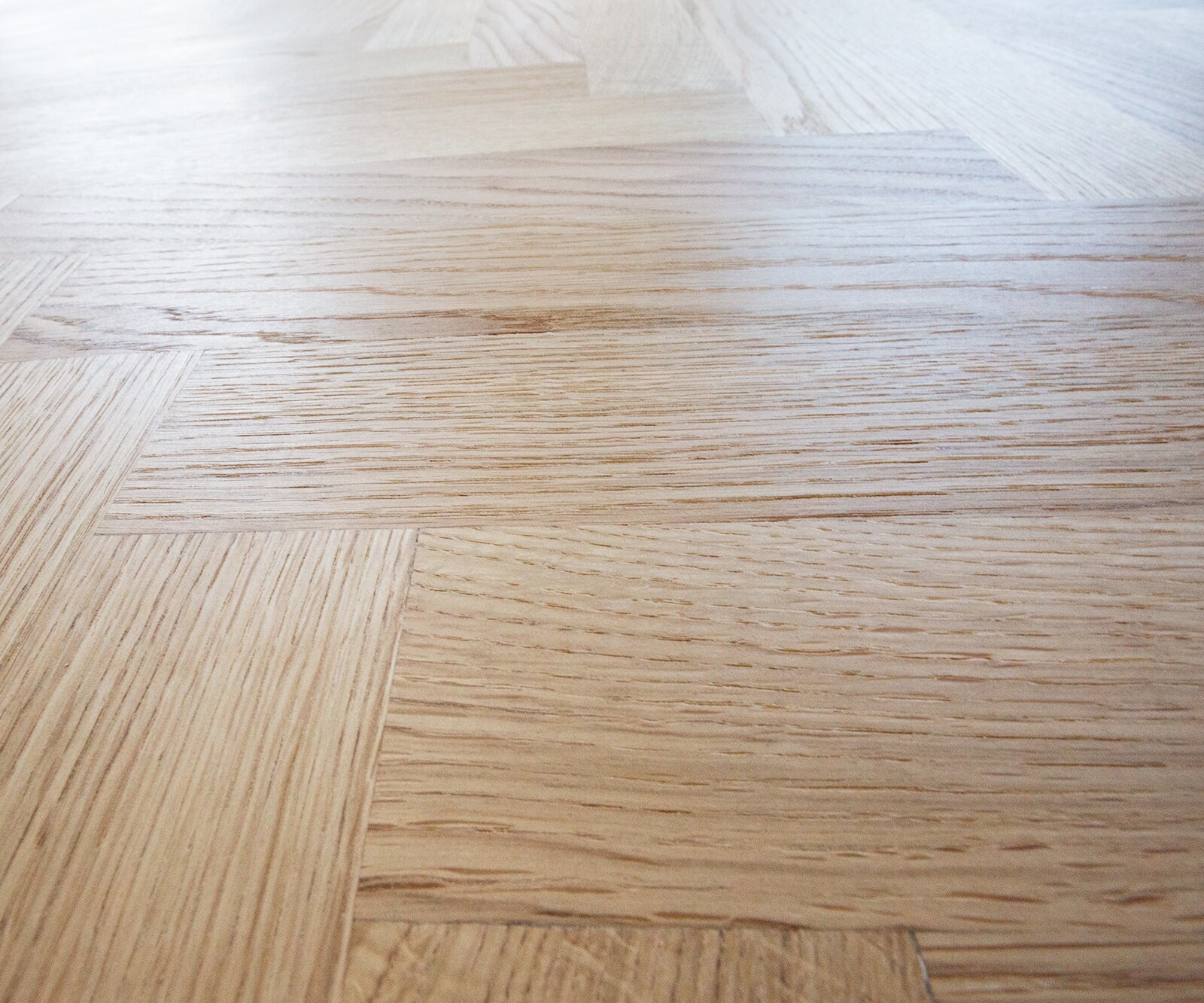 Plateau de table à manger Edge-Pure 200x100cm épaisseur 2/2cm Chêne Naturel Fishbone 2