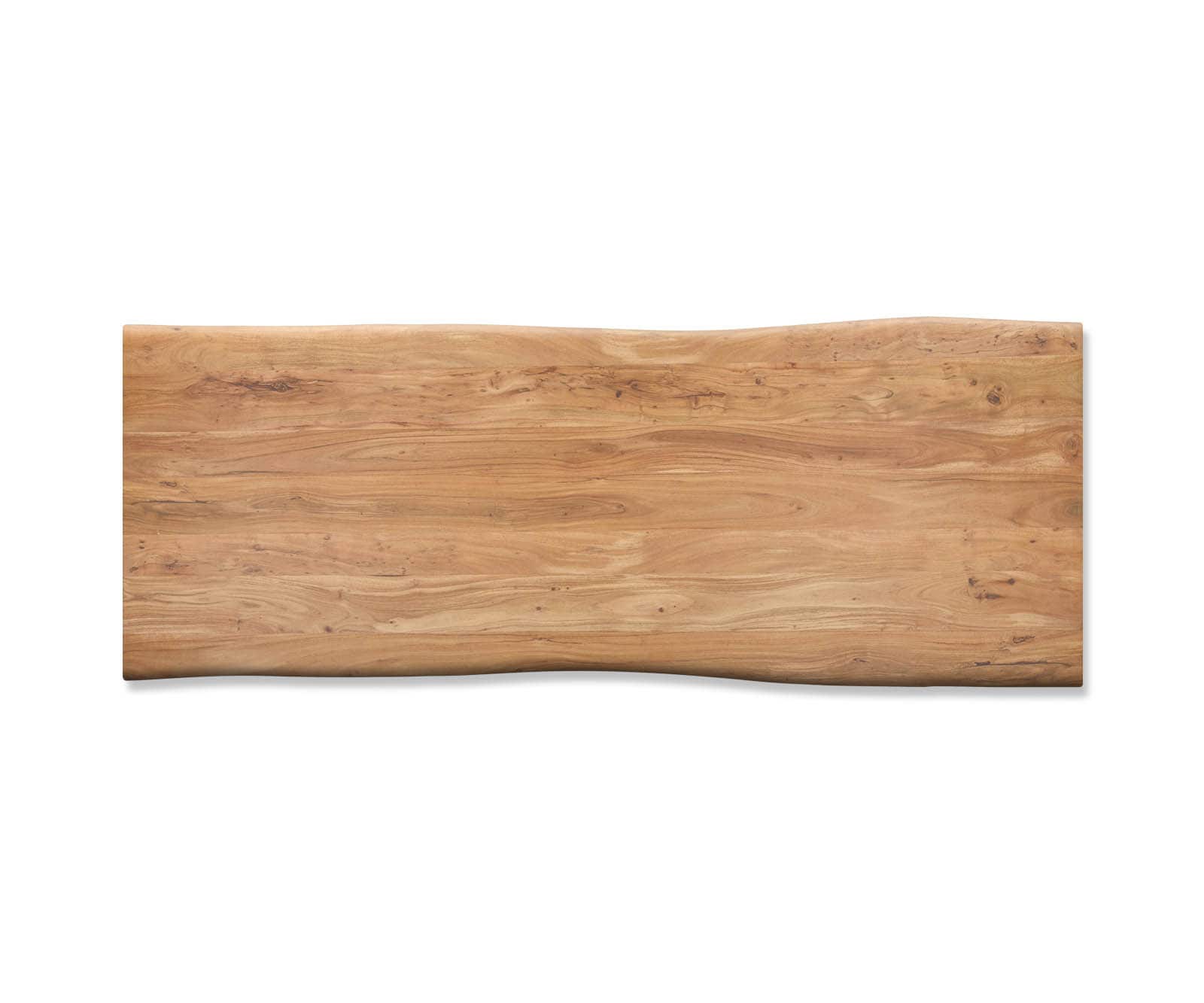 Table-à-manger Edge 260x100 acacia nature métal incliné Live-Edge 3