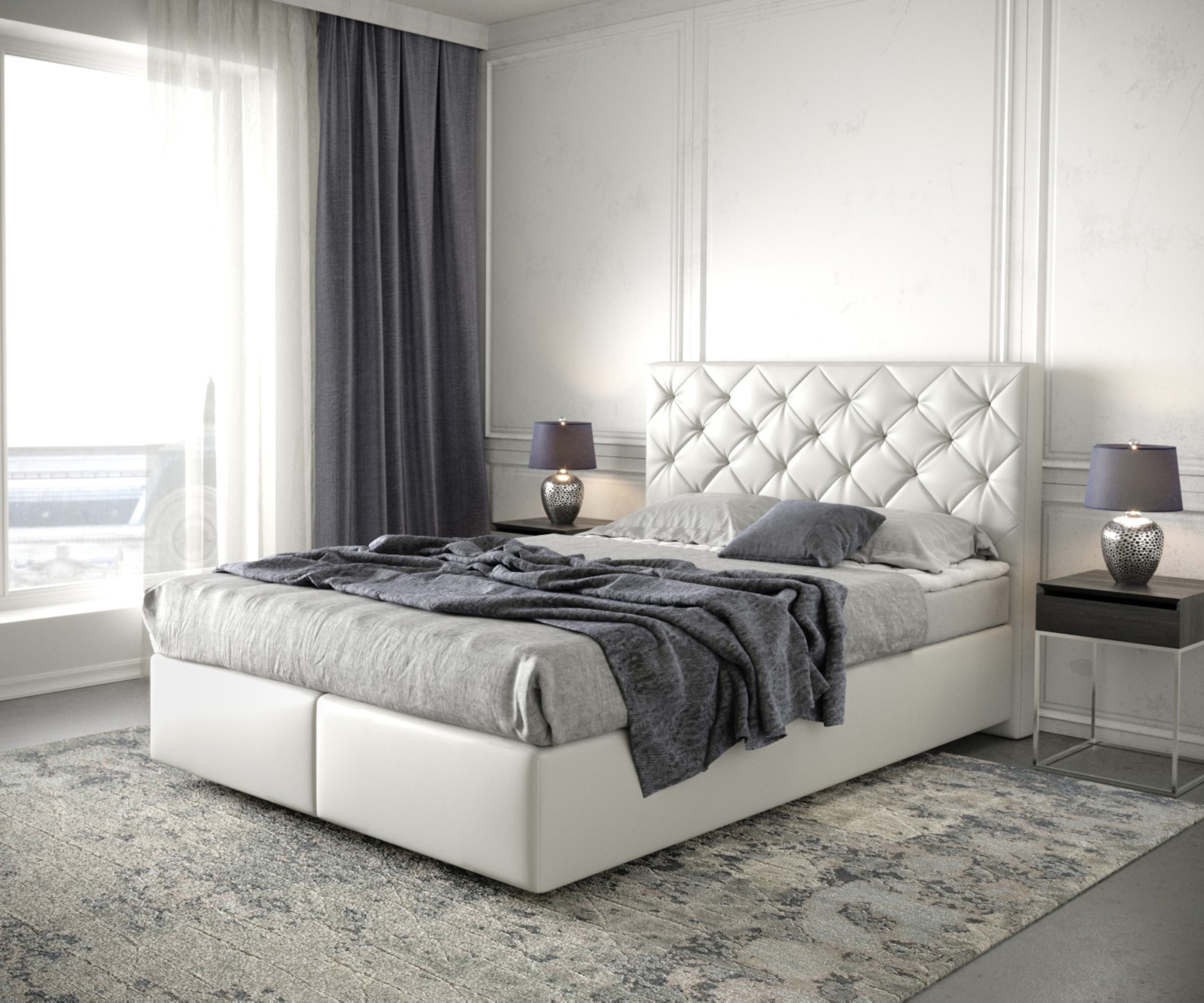 Lit-à-sommier-tapissier Dream-Great avec matelas et sur-matelas 3 Lit-à-sommier-tapissier Dream-Great avec matelas et sur-matelas 3