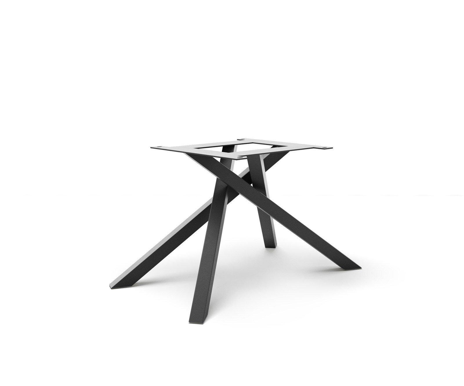 Piètement de table Edge Piètement en croix pour plateaux de table de différentes tailles 2