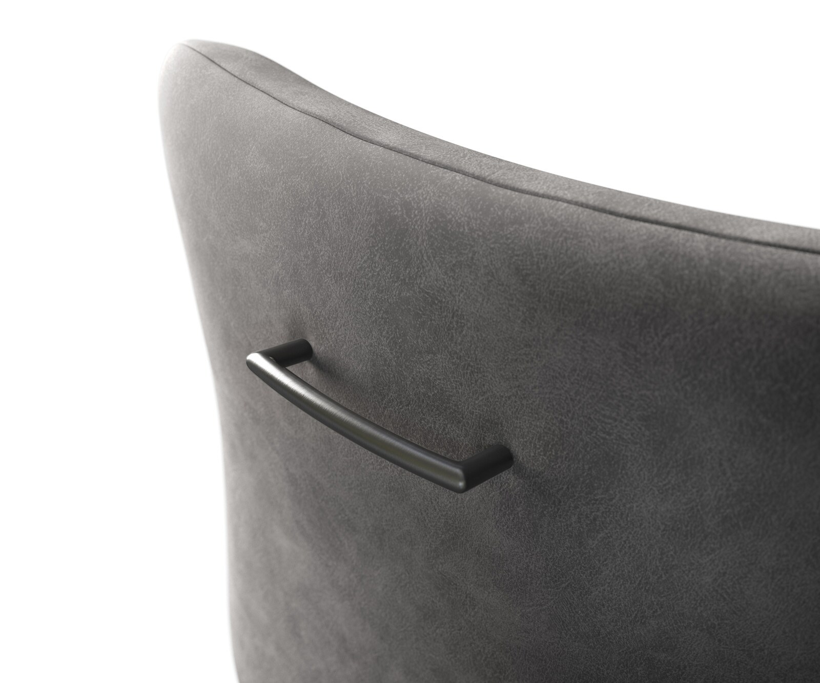 Poignée-de-chaise Flex-Rund acier inoxydable graphite 2
