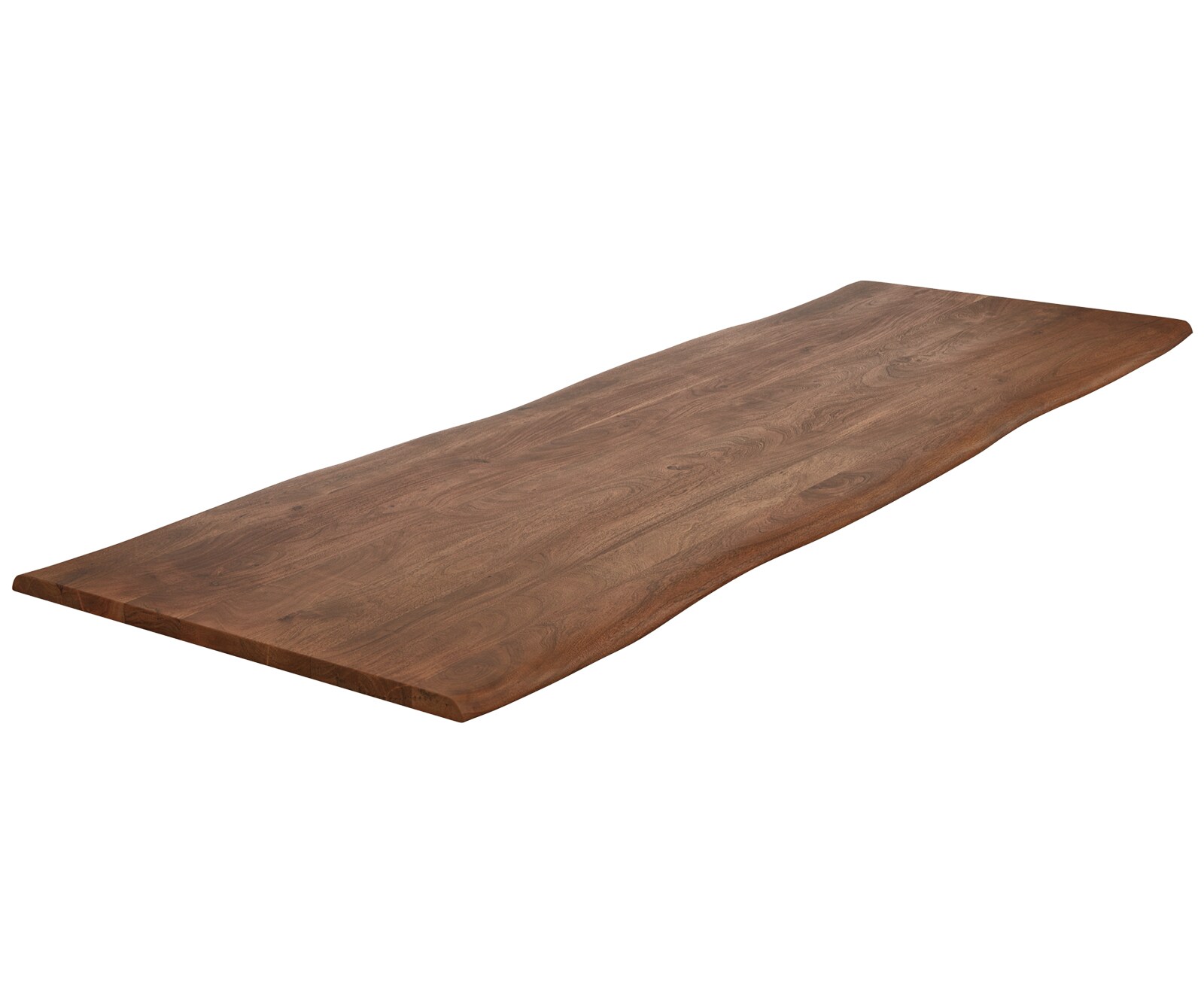 Plateau-de-table-à-manger Edge 300x100cm acacia marron Live-Edge