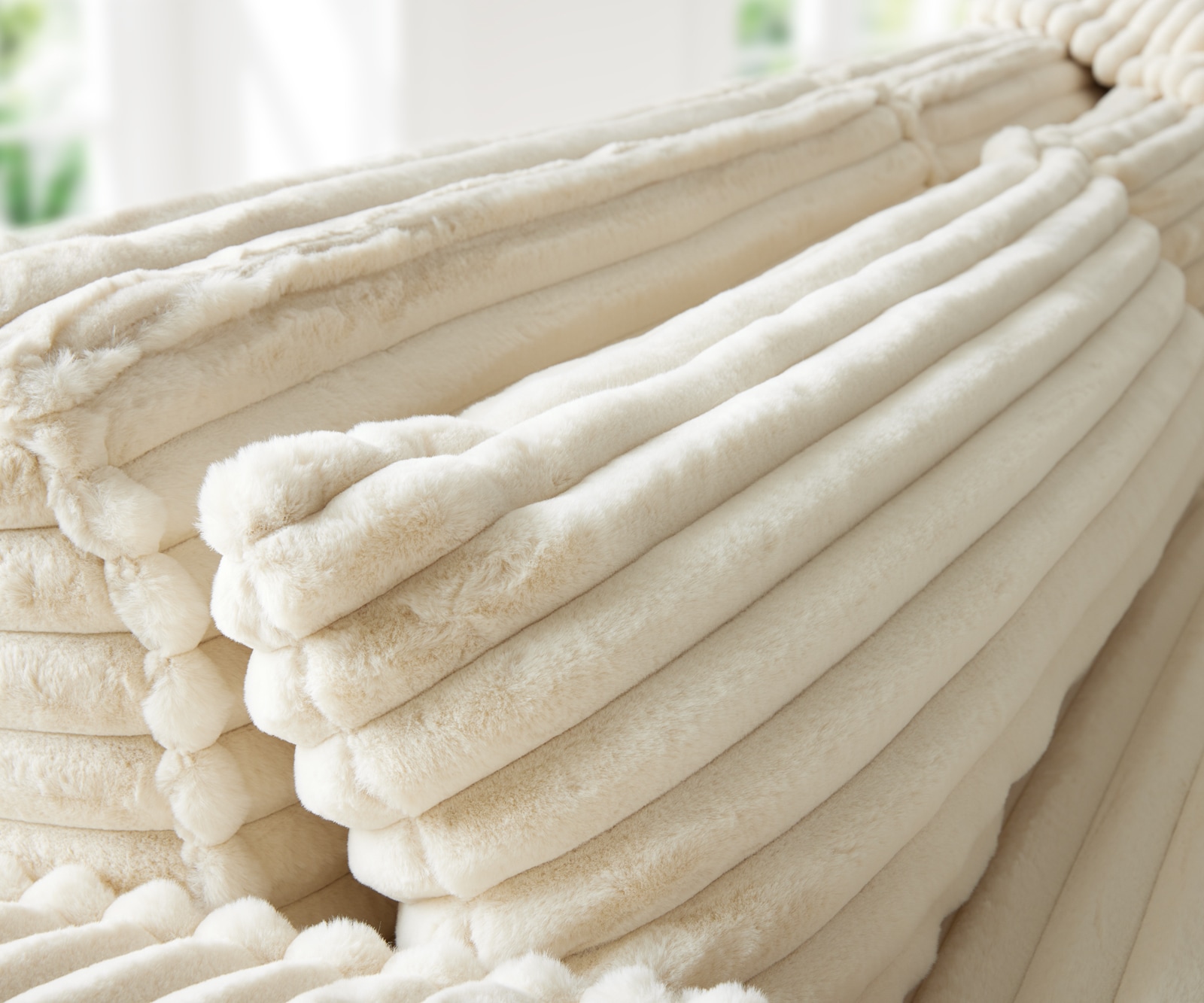 Canapé d'angle Sirpio XL 270x170 cm velours côtelé Beige Recamière variable 6 Canapé d'angle Sirpio XL 270x170 cm velours côtelé Beige Recamière variable 6
