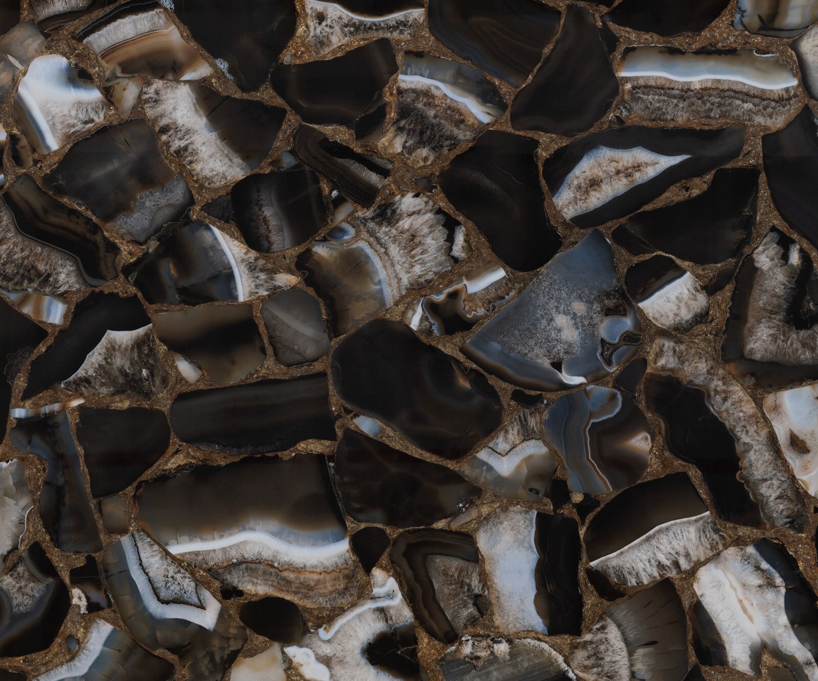 Table à manger Edge Oval 280x130 cm Céramique Iris FMG Agatablack piètement en croix Rectangle Noir 3